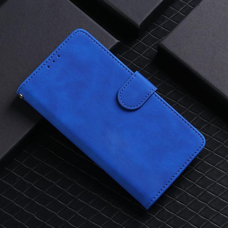 For Sony Xperia 1 VI 2024 Skin Feel Magnetic Flip Leather Phone Case(Blue) - Sony Cases by buy2fix | Online Shopping UK | buy2fix