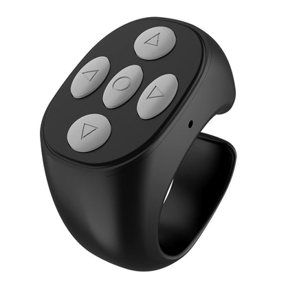 JX-05 5-button Bluetooth Remote Control Cellphone Smart Ring Remote Control(Black) - Phone Remote Control by buy2fix | Online Shopping UK | buy2fix
