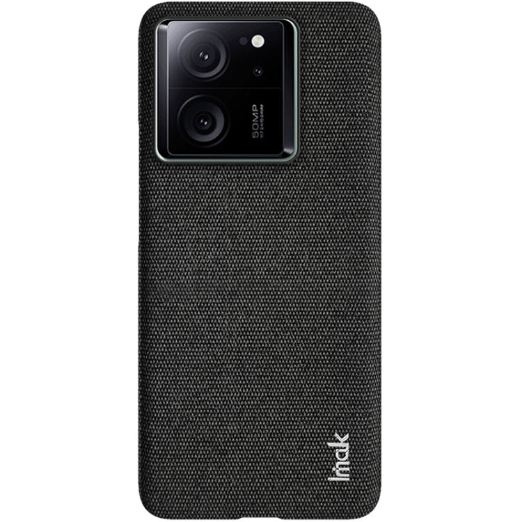 For Xiaomi Redmi K60 Ultra 5G imak Ruiyi Series Cloth Texture PU + PC Phone Case(Black) - Redmi K60 Ultra Cases by imak | Online Shopping UK | buy2fix