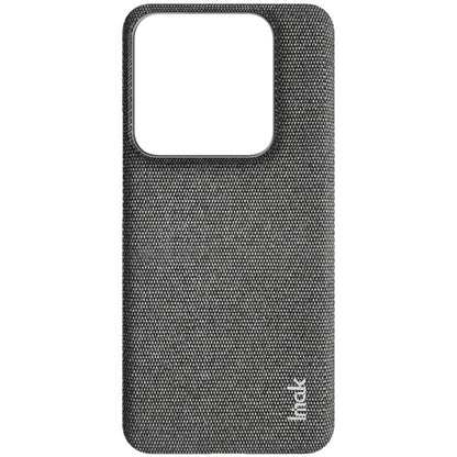 For Xiaomi 14 Pro 5G imak Ruiyi Series Cloth Texture PU + PC Phone Case(Dark Grey) - 14 Pro Cases by imak | Online Shopping UK | buy2fix