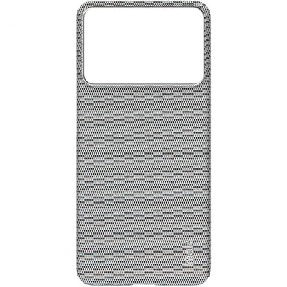 For Xiaomi Poco X6 Pro 5G/Redmi K70E 5G imak Ruiyi Series Cloth Texture PU + PC Phone Case(Light Grey) - K70E Cases by imak | Online Shopping UK | buy2fix