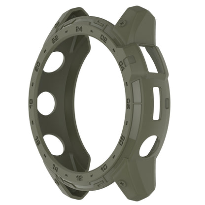 For Garmin Tactix 7 Amoled Armor Hollow TPU Watch Protective Case(Green) by buy2fix
