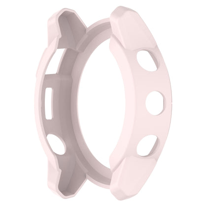 For Garmin Tactix 7 Amoled Armor Hollow TPU Watch Protective Case(Light Pink) by buy2fix