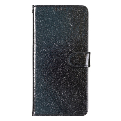 For Motorola Moto G Play 2024 Glitter Powder Flip Leather Phone Case(Black) by buy2fix