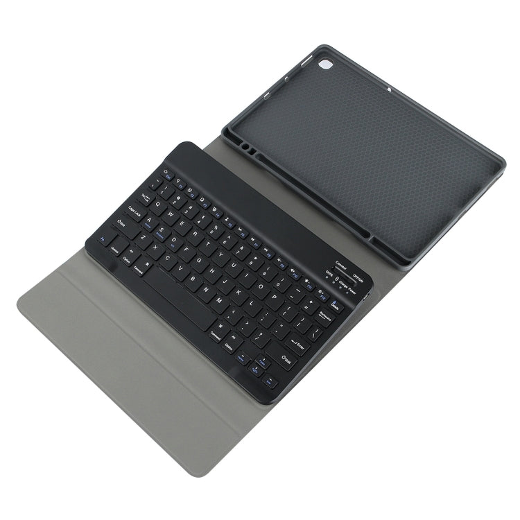 For Samsung Galaxy Tab A9+ Square Cap Bluetooth Keyboard Leather Case with Pen Slot(Green) - Samsung Keyboard by buy2fix | Online Shopping UK | buy2fix