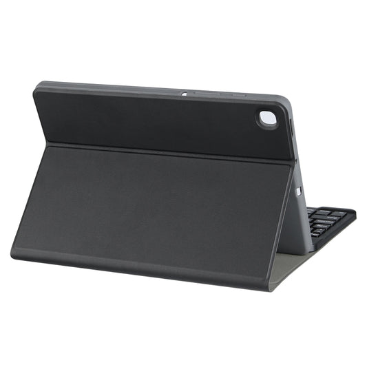 For Samsung Galaxy Tab S9 FE Square Cap Bluetooth Keyboard Leather Case with Pen Slot(Light Blue) by buy2fix