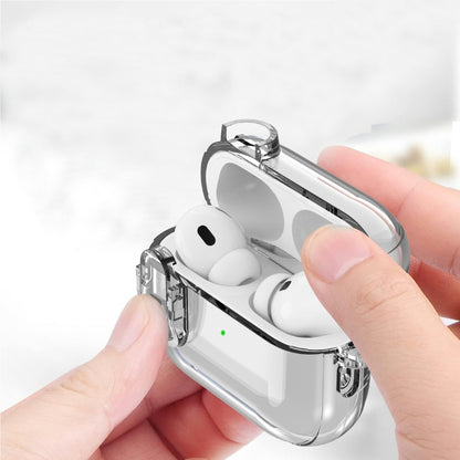 For AirPods Pro 2 Ice Crystals Shockproof Earphone Protective Case(Grey) - For AirPods Pro 2 by buy2fix | Online Shopping UK | buy2fix