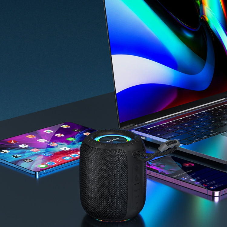 awei Y526 TWS Mini Portable Outdoor Bluetooth Speaker(Army Green) - Mini Speaker by awei | Online Shopping UK | buy2fix