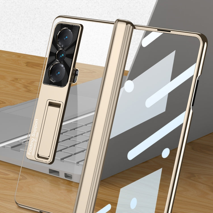 For Honor Magic VS GKK Integrated Magnetic Fold Hinge Shockproof Phone Case(Black) by GKK