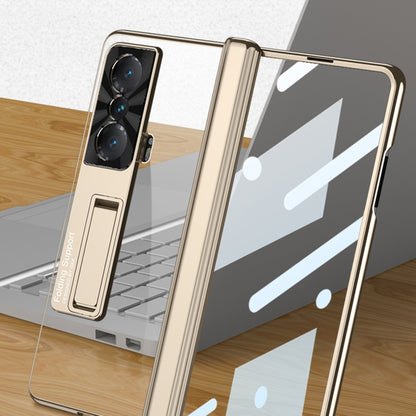 For Honor Magic VS GKK Integrated Magnetic Fold Hinge Shockproof Phone Case(Black) by GKK