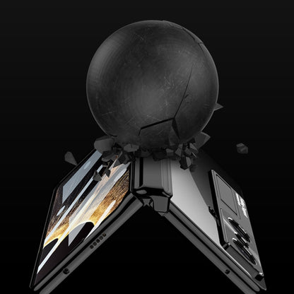 For Honor Magic VS GKK Integrated Magnetic Fold Hinge Shockproof Phone Case(Black) by GKK