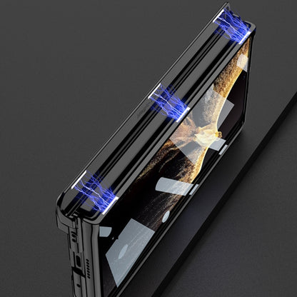 For Honor Magic VS GKK Integrated Magnetic Fold Hinge Shockproof Phone Case(Gold) by GKK