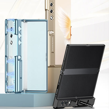 For Honor V Purse GKK Integrated Magnetic Folding Metal Full Coverage Phone Case(Gold) by GKK