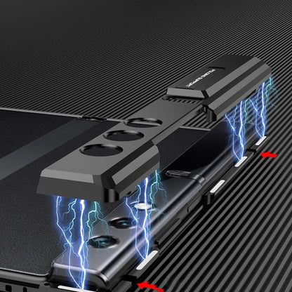 For Honor V Purse GKK Integrated Magnetic Folding Metal Full Coverage Phone Case(Gold) by GKK