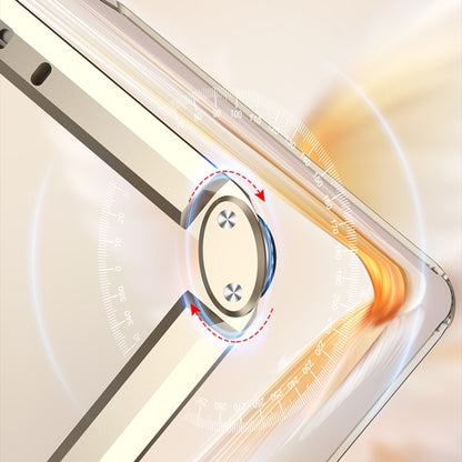 For Honor V Purse GKK Integrated Magnetic Folding Metal Full Coverage Phone Case(Gold) by GKK