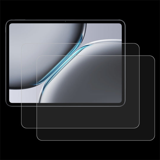 For OnePlus Pad 2 / OPPO Pad 3 Pro 2pcs 9H 0.3mm Explosion-proof Tempered Glass Film