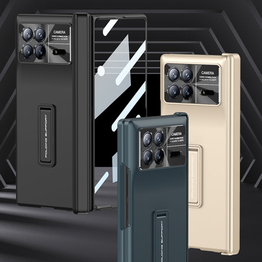 For Xiaomi Mix Fold 3 GKK Integrated Magnetic Folding Hinge All-inclusive Phone Case(Gold) by GKK