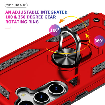 For Samsung Galaxy S25 5G Shockproof TPU + PC Phone Case(Red) by buy2fix