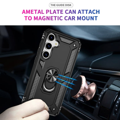 For Samsung Galaxy S25+ 5G Shockproof TPU + PC Phone Case(Black) by buy2fix