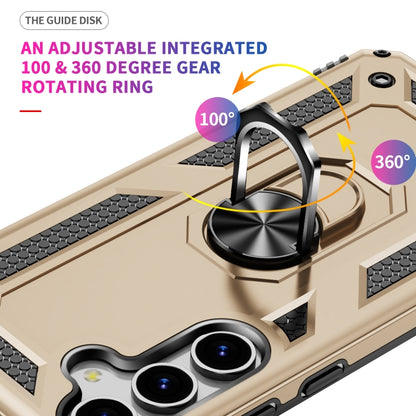 For Samsung Galaxy S25+ 5G Shockproof TPU + PC Phone Case(Gold) by buy2fix