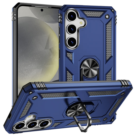 For Samsung Galaxy S25+ 5G Shockproof TPU + PC Phone Case(Blue) - Galaxy S25+ 5G Cases by buy2fix | Online Shopping UK | buy2fix