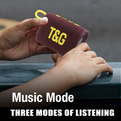 T&G TG396 Outdoor Portable Ambient RGB Light IPX7 Waterproof Bluetooth Speaker(Black) - Waterproof Speaker by T&G | Online Shopping UK | buy2fix