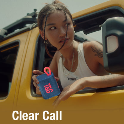 T&G TG396 Outdoor Portable Ambient RGB Light IPX7 Waterproof Bluetooth Speaker(Army Green) - Waterproof Speaker by T&G | Online Shopping UK | buy2fix