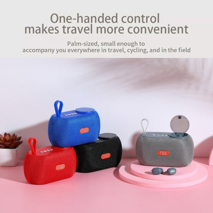 T&G TG810 2 in 1 Portable Outdoor Speaker + Mini Wireless Bluetooth Earphone(Black) - Mini Speaker by T&G | Online Shopping UK | buy2fix