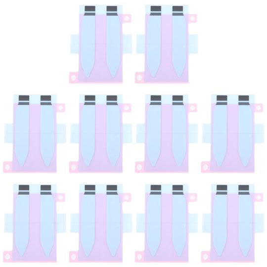 For iPhone 16 Plus 10pcs Battery Adhesive Tape Stickers