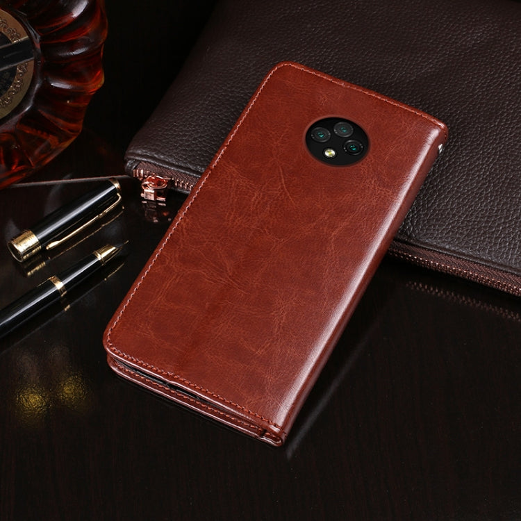 For DOOGEE X95 idewei Crazy Horse Texture Horizontal Flip Leather Case with Holder & Card Slots & Wallet(Red) - More Brand by idewei | Online Shopping UK | buy2fix