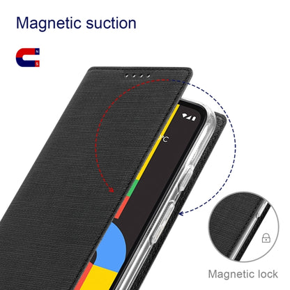 For Google Pixel 8 Pro ViLi DMX Series TPU + PU Leather Magnetic Phone Case(Black) - Google Cases by ViLi | Online Shopping UK | buy2fix