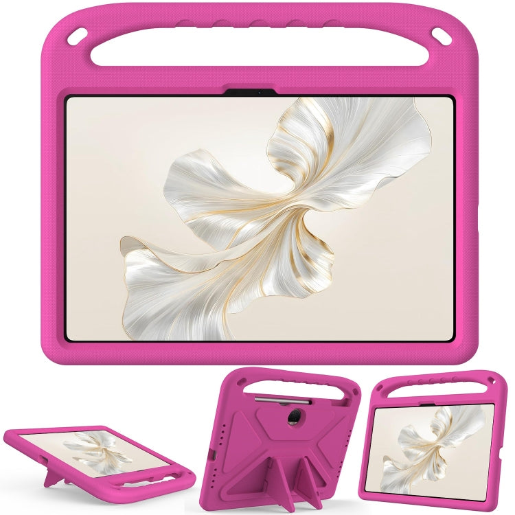 For Honor Pad 9 Handle Portable EVA Shockproof Tablet Case(Rose Red) - Honor by buy2fix | Online Shopping UK | buy2fix