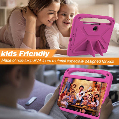 For Honor Pad 9 Handle Portable EVA Shockproof Tablet Case(Rose Red) - Honor by buy2fix | Online Shopping UK | buy2fix