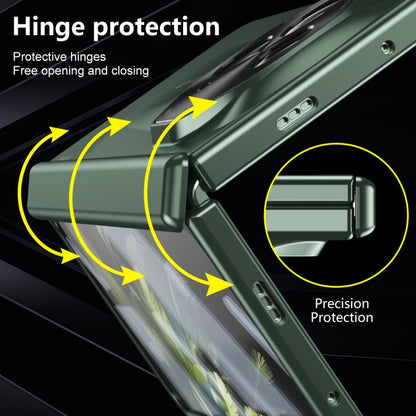 For OPPO Find N3 / OnePlus Open Integrated Frosted Electroplating Full Coverage Phone Case(Green) - OnePlus Cases by buy2fix | Online Shopping UK | buy2fix