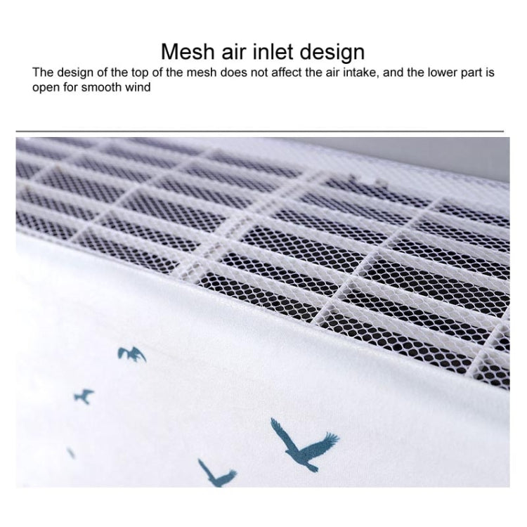 Do Not Take Dust-proof And Anti Direct Blowing Simple Wind Hanging Machine Air Conditioner Moon Cover, Size:Width 86 × Thickness 20 × Height 90cm(Zoo) - Dust Covers by buy2fix | Online Shopping UK | buy2fix