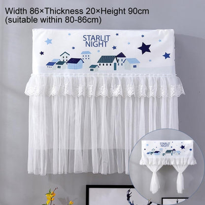 Do Not Take Dust-proof And Anti Direct Blowing Simple Wind Hanging Machine Air Conditioner Moon Cover, Size:Width 86 × Thickness 20 × Height 90cm(Clusters Of Stars) - Dust Covers by buy2fix | Online Shopping UK | buy2fix