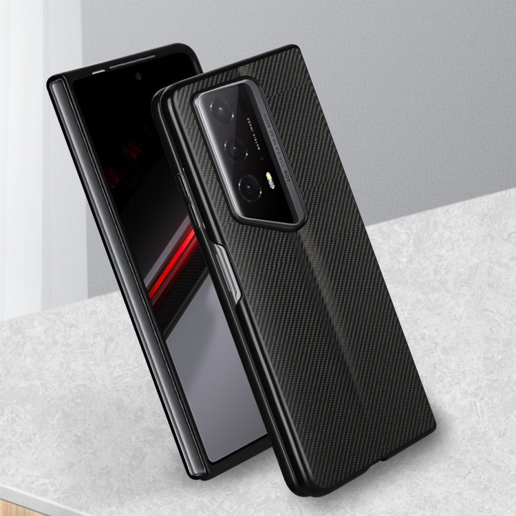 For Honor Magic V2 RSR Porsche Design ViLi TC Series Kevlar Carbon Fiber Texture Phone Case(Black) by ViLi