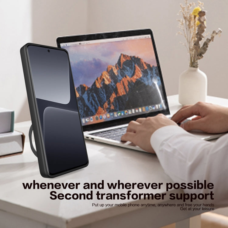 For Tecno Camon 20 4G / 20 Pro 4G CD Texture Sliding Camshield Magnetic Holder Phone Case(Blue) by buy2fix