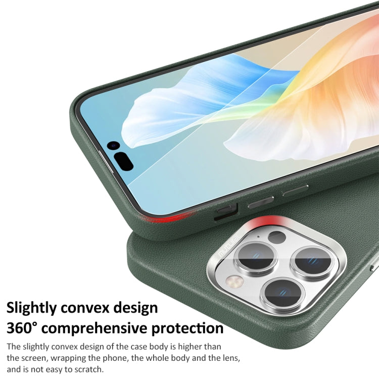 For iPhone 15 Pro Mutural Mingdian Series MagSafe Magnetic Phone Case(Green) - iPhone 15 Pro Cases by Mutural | Online Shopping UK | buy2fix