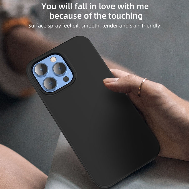 For iPhone 15 Pro Mutural Yuemu Series Liquid Silicone Phone Case(Light Blue) - iPhone 15 Pro Cases by Mutural | Online Shopping UK | buy2fix