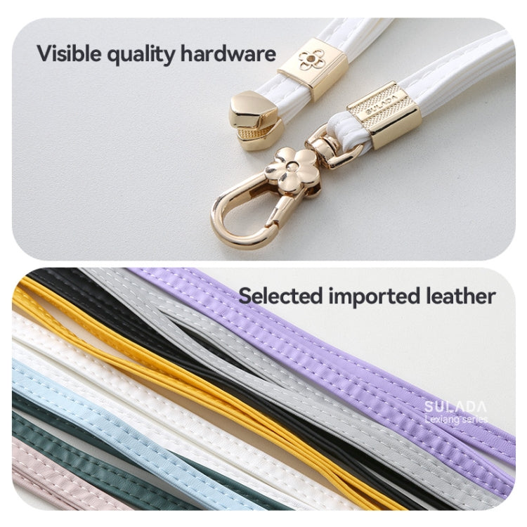 SULADA Multifunctional Universal Mobile Phone Lanyard, Style:Long Style(White) - Lanyards & Wrist Straps by SULADA | Online Shopping UK | buy2fix