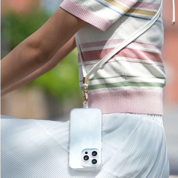 SULADA Multifunctional Universal Mobile Phone Lanyard, Style:Long Style(White) - Lanyards & Wrist Straps by SULADA | Online Shopping UK | buy2fix