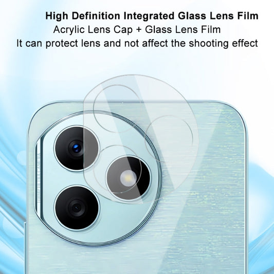 For Honor X50i+ 5G imak Integrated Rear Camera Lens Tempered Glass Film with Lens Cap by imak
