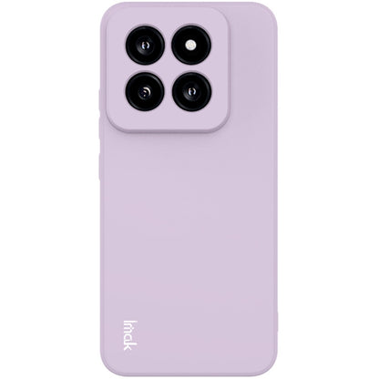 For Xiaomi 14 Pro 5G imak UC-4 Series Straight Edge TPU Phone Case(Purple) - 14 Pro Cases by imak | Online Shopping UK | buy2fix