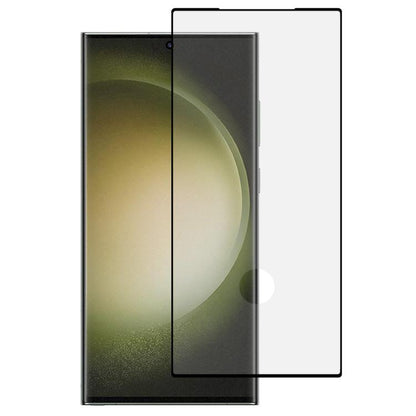 For Samsung Galaxy S23 Ultra 5G Full Glue Screen Tempered Glass Film, Support Fingerprint Unlocking by buy2fix