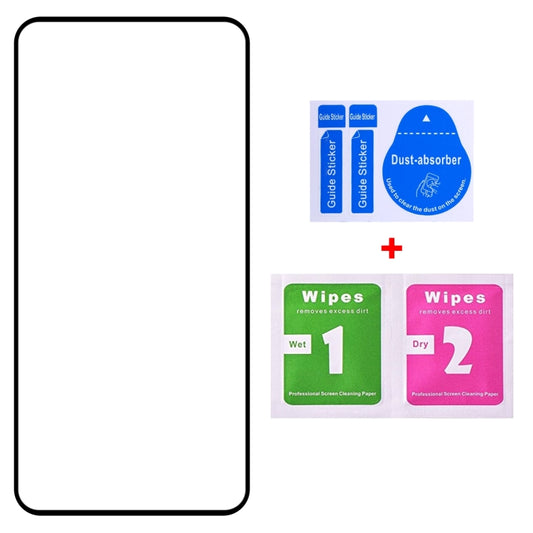 For Samsung Galaxy S25+ 5G Full Glue Screen Tempered Glass Film, Support Fingerprint Unlocking by buy2fix