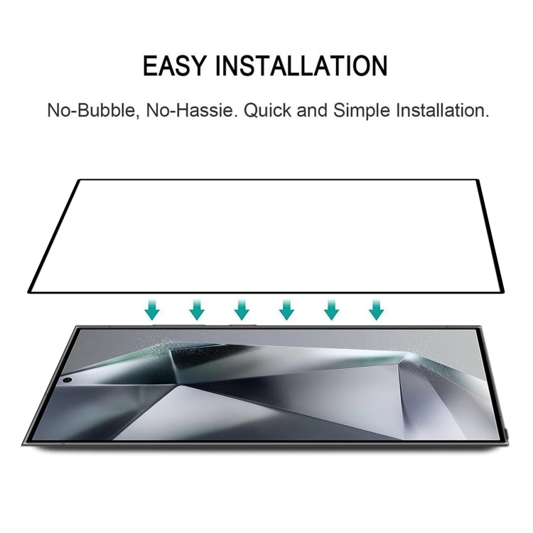 For Samsung Galaxy S25 Ultra 5G 25pcs Full Glue Screen Tempered Glass Film, Support Fingerprint Unlocking by buy2fix