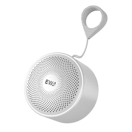 EWA A124 Portable Mini TWS Bluetooth Speaker Outdoor IPX5 Waterproof Subwoofer(Silver) - Waterproof Speaker by EWA | Online Shopping UK | buy2fix