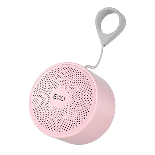EWA A124 Portable Mini TWS Bluetooth Speaker Outdoor IPX5 Waterproof Subwoofer(Pink) - Waterproof Speaker by EWA | Online Shopping UK | buy2fix