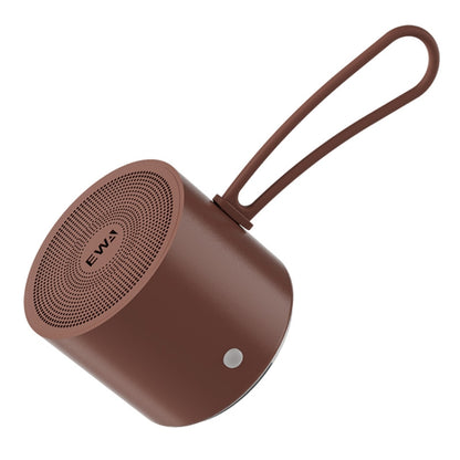 EWA A127 Outdoor IPX5 Waterproof Portable Mini TWS Wireless Bluetooth Speaker(Brown) - Waterproof Speaker by EWA | Online Shopping UK | buy2fix